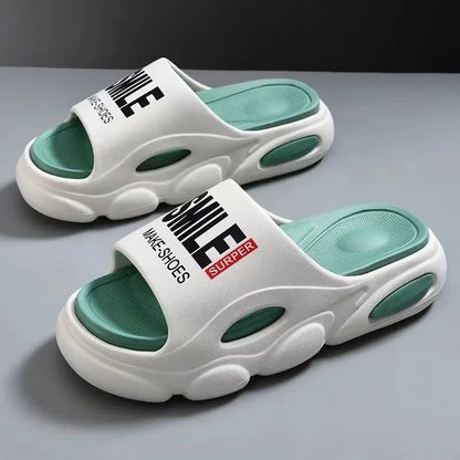 Noverlla™ Men's Thick Sole Slides – Ultra-Light Anti-Slip Summer Sandals