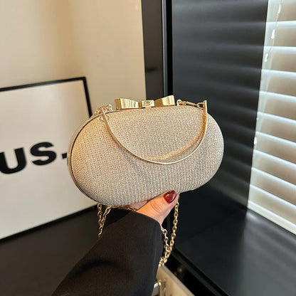 Elegant Sequined Chain Evening Bag – Women’s Party Handbag