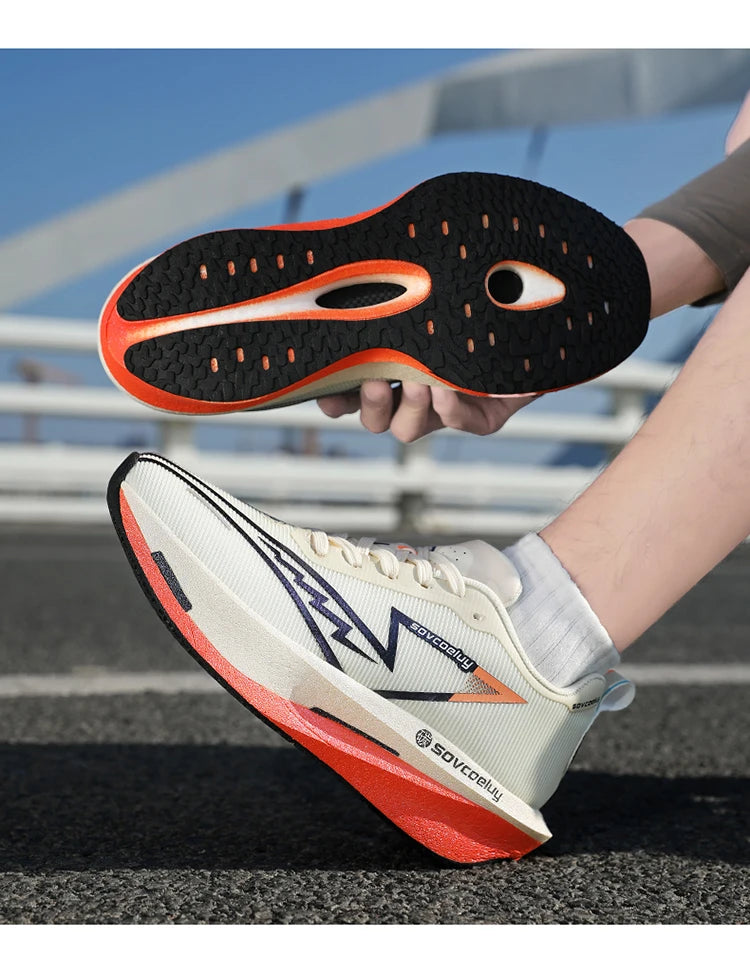 Noverlla™ Carbon Plate Running Shoes – Lightweight Breathable Athletic Sneakers for Men & Women