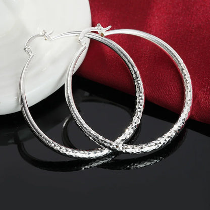 Noverlla™ Luxury 925 Sterling Silver Hoop Earrings | Timeless Everyday Elegance