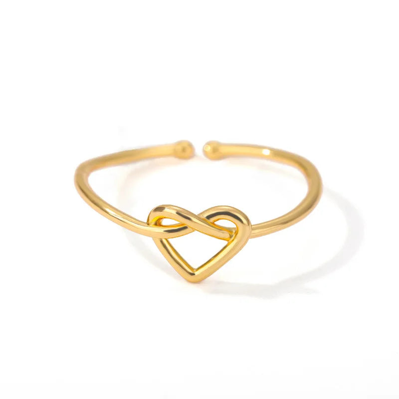 Noverlla™ Luxury Gold Stainless Steel Ring | Timeless Elegance for Women