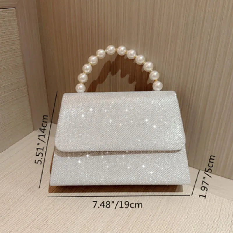 Elegant Sequined Chain Evening Bag – Women’s Party Handbag
