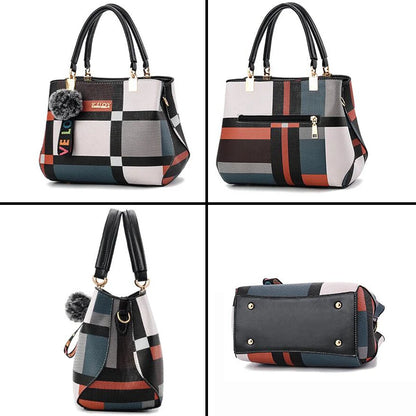 Noverlla™ Luxury Everyday Tote – Large Capacity PU Leather Crossbody Bag for Modern Women