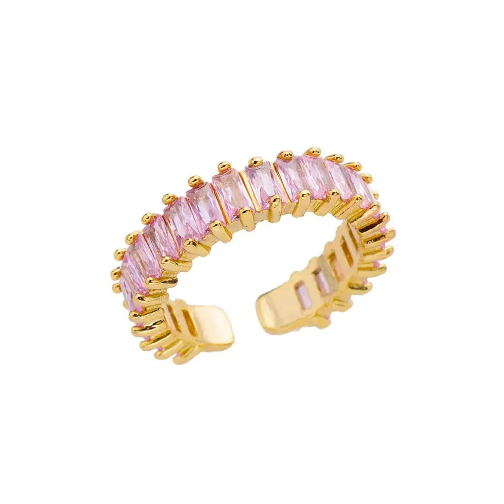 Noverlla™ Luxury Gold Stainless Steel Ring | Timeless Elegance for Women