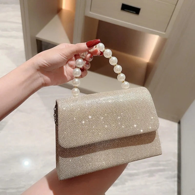 Elegant Sequined Chain Evening Bag – Women’s Party Handbag