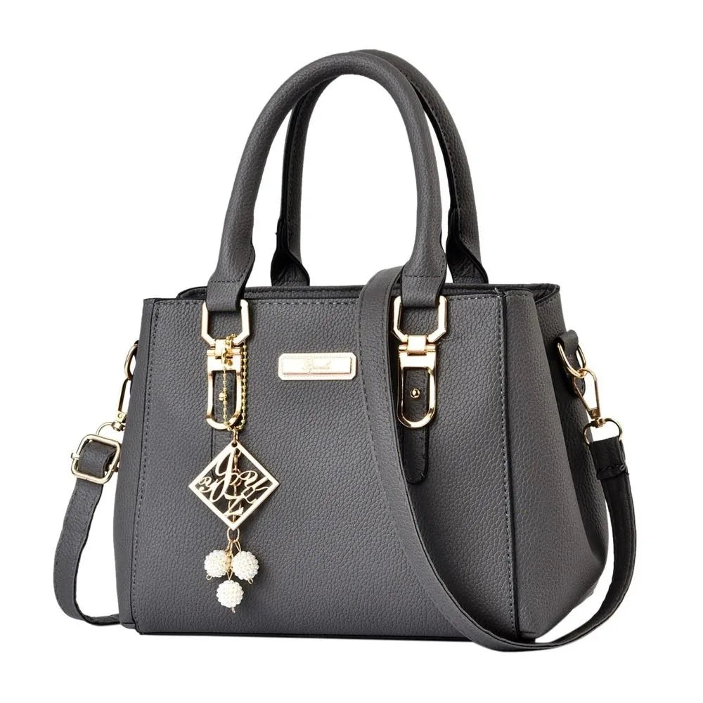 Noverlla™ Large Capacity Leather Shoulder Bag – Elegant Everyday Tote for Women