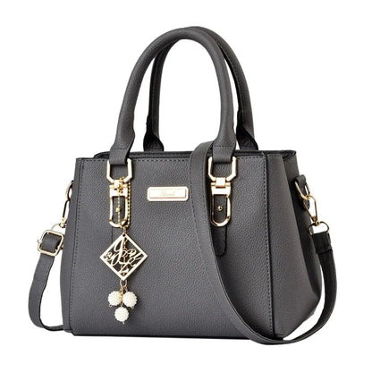 Noverlla™ Large Capacity Leather Shoulder Bag – Elegant Everyday Tote for Women