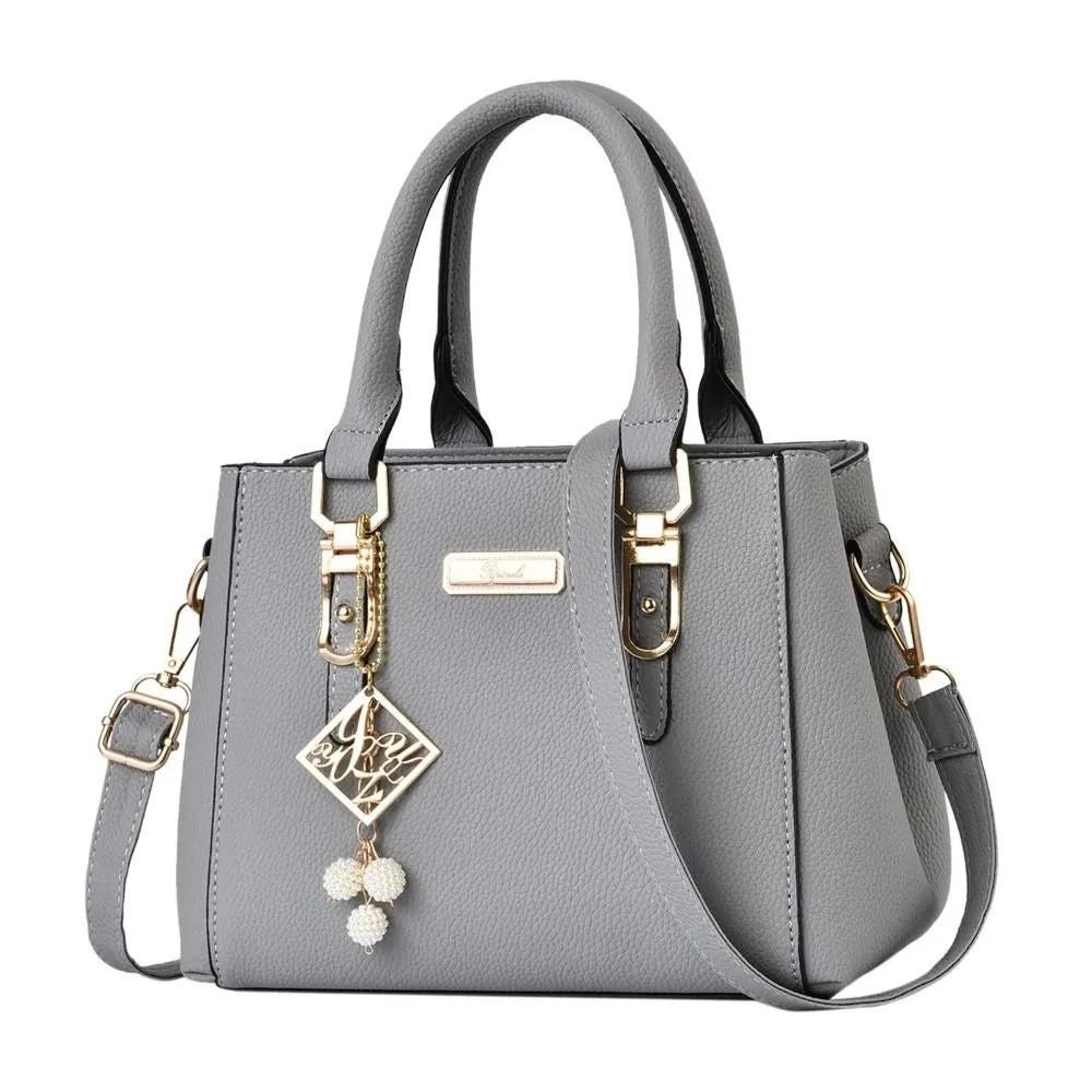 Noverlla™ Large Capacity Leather Shoulder Bag – Elegant Everyday Tote for Women