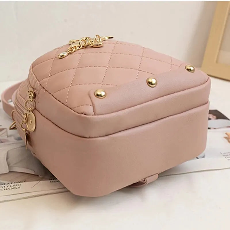 Stylish Women Mini Backpack – Trendy Casual Phone Bag for Daily Use
