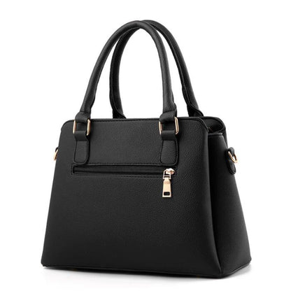 Luxury Women's Shoulder Bag – Embroidered Large Capacity Tote with Tassel