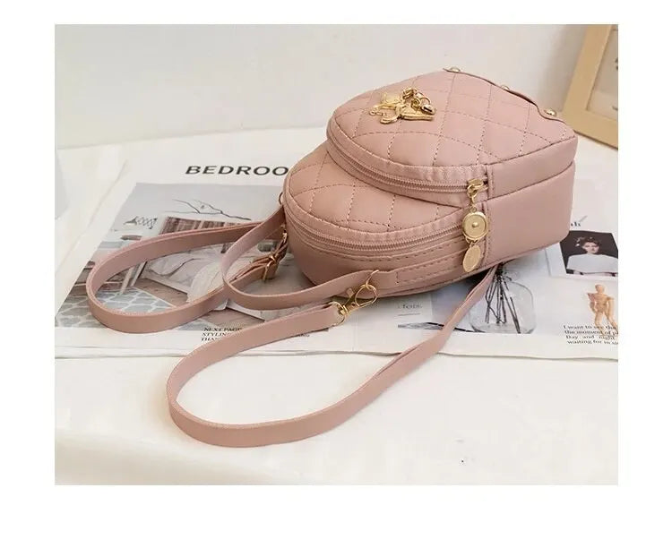 Stylish Women Mini Backpack – Trendy Casual Phone Bag for Daily Use
