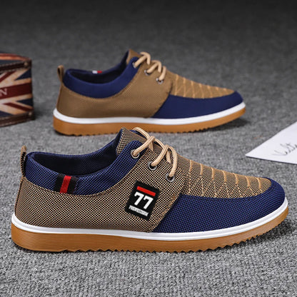 Noverlla™ Men's Knit Sneakers – Comfortable Casual & Athletic Everyday Shoes