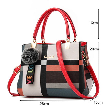 Noverlla™ Luxury Everyday Tote – Large Capacity PU Leather Crossbody Bag for Modern Women