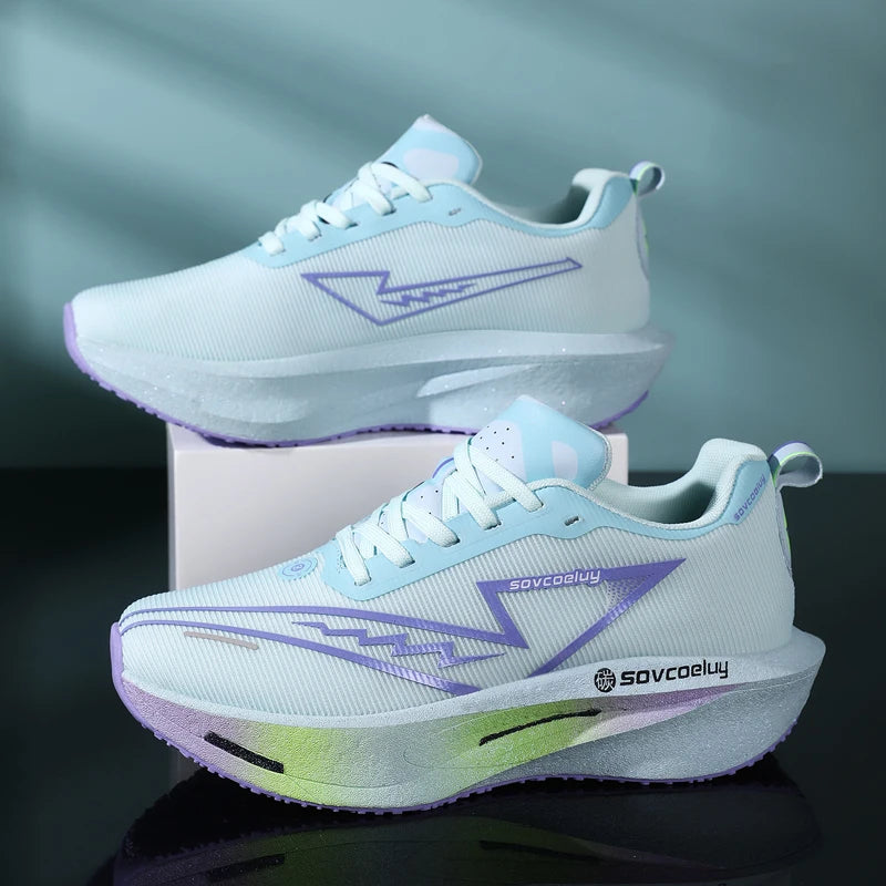 Noverlla™ Carbon Plate Running Shoes – Lightweight Breathable Athletic Sneakers for Men & Women