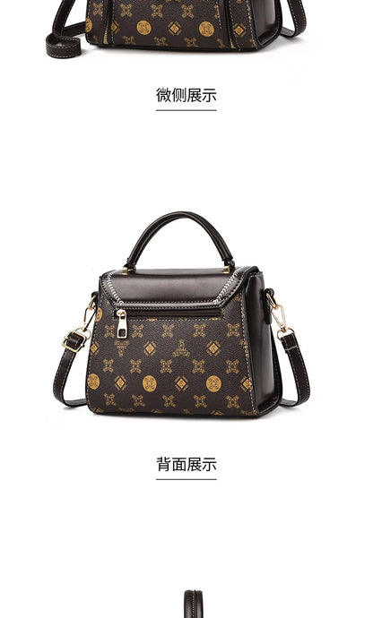 Elegant Designer Shoulder Bag for Women 2026 – Luxury Square Fashion Handbag