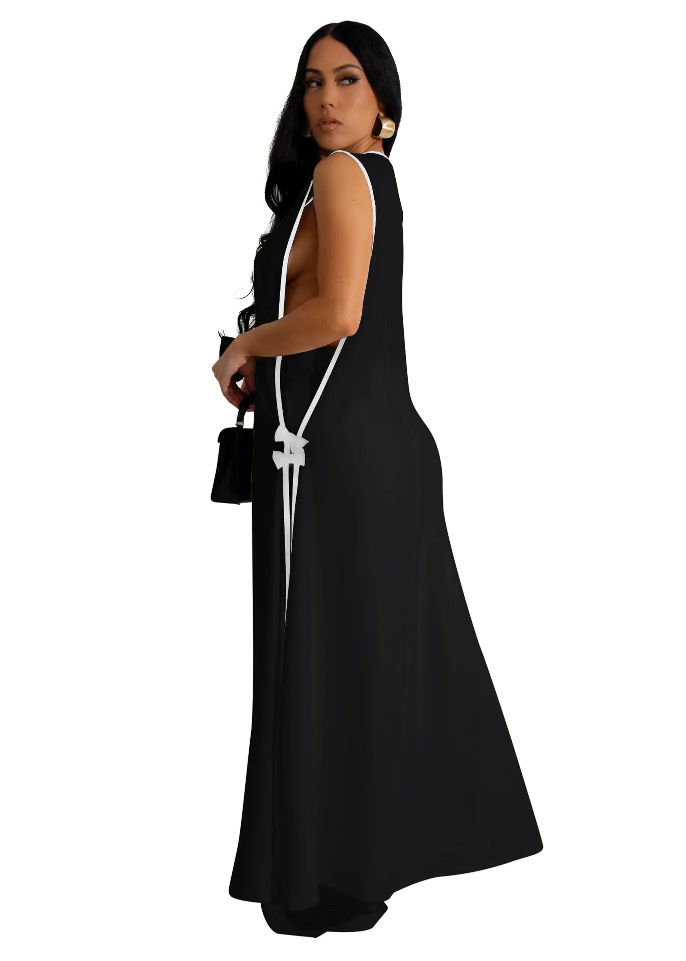 Women's Elegant Two-Piece Matching Set – Sleeveless Vest & Wide-Leg Ankle Pants | Chic Work & Casual Outfit